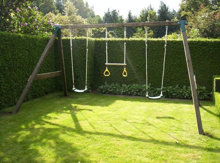 HOUTEN SCHOMMEL diverse modellen afhalen of laten leveren, Kinderen en Baby's, Speelgoed | Buiten | Speeltoestellen, Nieuw, Schommel