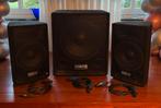 Vonyx Speaker Set - Subwoofer & Speakers, Zo goed als nieuw, 120 watt of meer, Front, Rear of Stereo speakers, Ophalen