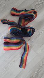 Kofferriem rainbow, 3x voor 5 euro, Ophalen of Verzenden