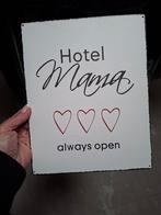 Tekstbord "Hotel mama", Ophalen, Zo goed als nieuw