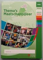 9789086745357 Thema's Maatschappijleer werkboek vwo 2023/24, Boeken, Verzenden, Zo goed als nieuw, VWO
