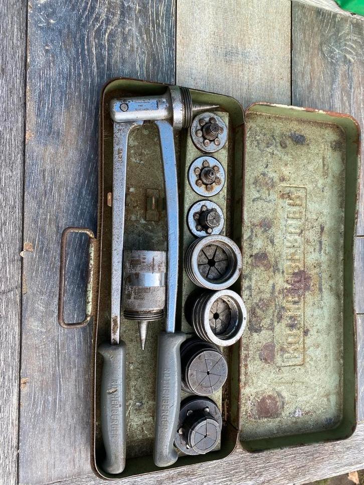 Loodgieters pijpverbreder Rothenberger, Doe-het-zelf en Verbouw, Gereedschap | Handgereedschap, Gebruikt, Ophalen of Verzenden