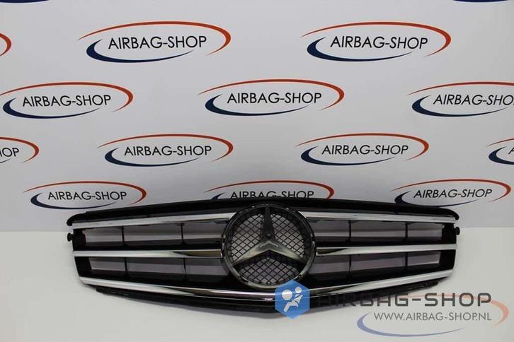 Mercedes C Klasse W204 Grille Zwart / Chrome Grill, Auto-onderdelen, Overige Auto-onderdelen, Mercedes-Benz, Nieuw, Ophalen of Verzenden