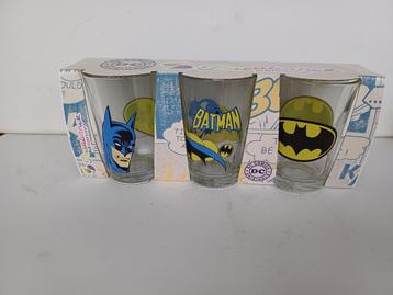 Batman set van 3 limonade glazen NIEUW in verpakking beschikbaar voor biedingen