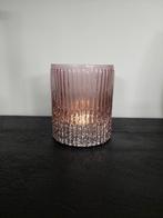 J-Line Windlicht waxinelichthouder Beige/Goud - Nieuw!, Overige materialen, Beige, Nieuw, Ophalen of Verzenden