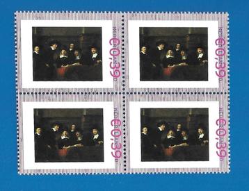Pers.Postzegel Blok 2420-A-11 Rembrandt, De Staalmeesters  beschikbaar voor biedingen