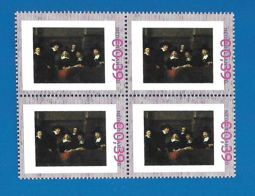 Pers.Postzegel Blok 2420-A-11 Rembrandt, De Staalmeesters, Postzegels en Munten, Postzegels | Nederland, Postfris, Na 1940, Verzenden