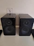 Tangent Evo E5 Zwart - Boekenplankspeakers, Ophalen of Verzenden, Gebruikt, Front, Rear of Stereo speakers, Overige merken