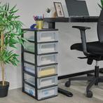 Organizer ladesysteem Kunststof Zwart/Transparant opberg, Huis en Inrichting, Ophalen, Kunststof, 50 tot 100 cm, Zo goed als nieuw