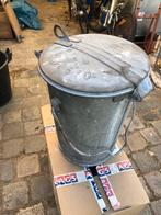 Metalen vuil emmer Eindhoven, Huis en Inrichting, Woonaccessoires | Prullenbakken, Ophalen, Gebruikt, 50 tot 75 cm, 40 liter of meer