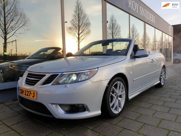 Saab 9-3 Cabrio 2.0 T Aero - Saab specialist !, Auto's, Saab, Te koop, Saab 9-3, ABS, Airbags, Airconditioning, Alarm, Bochtverlichting