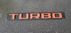 TURBO embleem Peugeot jaren '80, Ophalen of Verzenden, Gebruikt, Peugeot