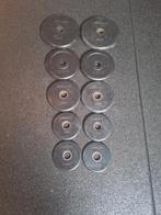 Halterschijven 22kg rubber 30mm., Sport en Fitness, Ophalen of Verzenden, Zo goed als nieuw