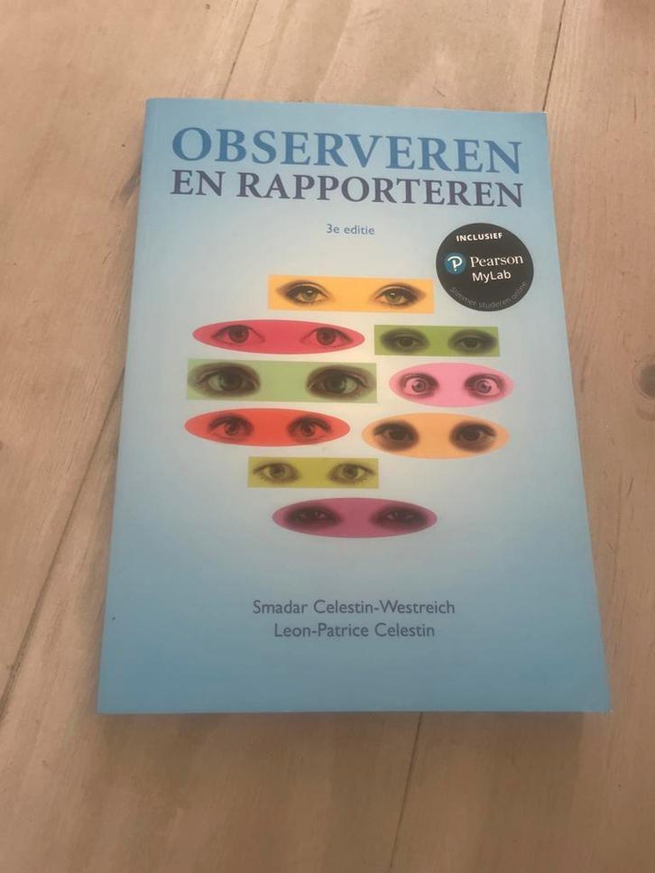 Observeren en Rapporteren - Smadar Celestin, Boeken, Studieboeken en Cursussen, Zo goed als nieuw, HBO, Gamma, Ophalen of Verzenden