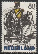 Nederland 1993 1549 Gele rijders, Gest Utrecht, Postzegels en Munten, Ophalen of Verzenden, Na 1940, Gestempeld