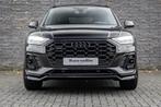 Audi Q5 50 TFSI e s-line edition BLACK & BLACK, Auto's, Automaat, 4 cilinders, Leder en Stof, Zwart
