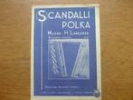 SCANDALLI POLKA  V00R ACCORDEON, Muziek en Instrumenten, Bladmuziek, Accordeon, Gebruikt, Ophalen of Verzenden