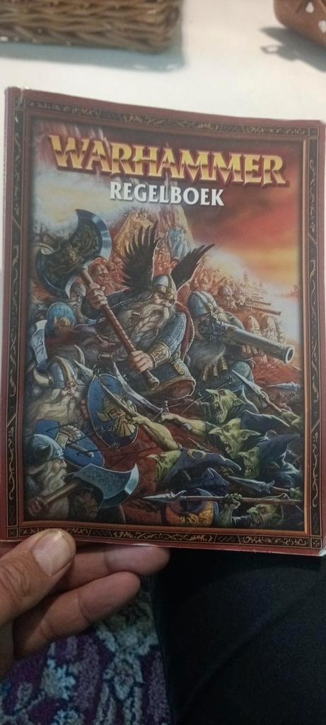 Warhammer Regelboek - Nederlands, Boeken, Overige Boeken, Gelezen, Ophalen of Verzenden