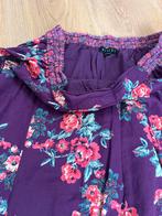Bindi paarse roze bloemen rok gypsy hippy l/xl, Bindi, Paars, Maat 42/44 (L), Ophalen of Verzenden