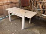 Keukentafel gebruikt, Huis en Inrichting, Tafels | Eettafels, Ophalen, Gebruikt, 100 tot 150 cm, 50 tot 100 cm