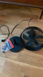 Handson tafelventilator mat zwart modern design, Witgoed en Apparatuur, Ventilatoren, Ophalen, Zo goed als nieuw, Tafelventilator