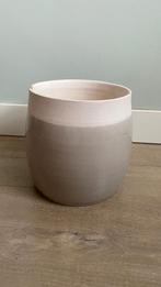 Bloempot / plantenpot grijs, Tuin en Terras, Bloempotten, Ophalen, Gebruikt, Rond, Binnen