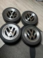17 inch 5x100 VW JF Luxury Velgen met Banden, Auto-onderdelen, Banden en Velgen, Ophalen, Gebruikt, Banden en Velgen, 17 inch