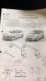 Originele Citroën C4 Picasso Dakdragers (Grand/Space Tourer), Auto diversen, Dakdragers, Ophalen, Zo goed als nieuw