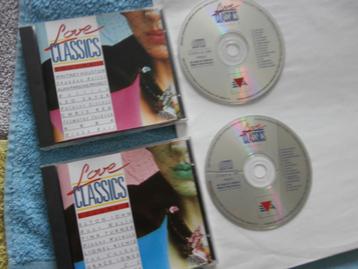 2-CD - Love Classics Vol. 1 & 2  -  Various Artists. beschikbaar voor biedingen