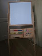 Dubbelzijdig houten schoolbord voor kinderen, Ophalen, Gebruikt, Krijtbord