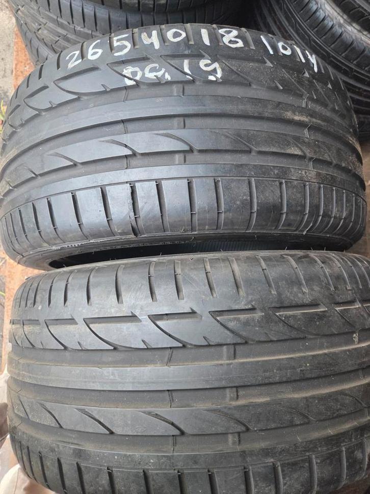 265 40 18/ 235 40 18 BRIDGESTONE ZGAN BREEDSET MONTAGE, Auto-onderdelen, Banden en Velgen, Band(en), Zomerbanden, 18 inch, 265 mm