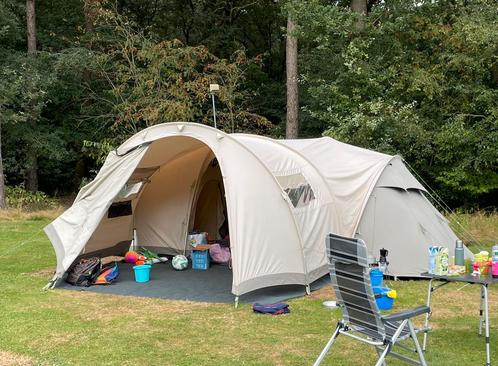 Nomad Touarec V Air in nette staat met Porch XXL Air, Caravans en Kamperen, Tenten, tot en met 5, Gebruikt, Ophalen