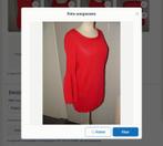 Object rode top maat M trompetmouw 3/4 lengte, Maat 38/40 (M), Object, Ophalen of Verzenden, Zo goed als nieuw