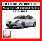 Alfa Romeo Giulietta 2010-2015 Workshop Manual in PDF op DVD, Verzenden