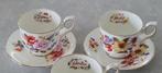 2 Duchess kop en schotels - Zomer en Herfst, Antiek en Kunst, Antiek | Servies los, Ophalen of Verzenden