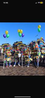 Mooie loopgroep 9 personen Jackpot, Ophalen, Gedragen, Carnaval