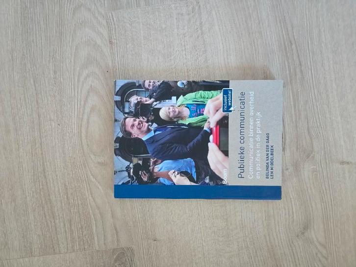 Belinda Belinda Gaag - Publieke communicatie, Boeken, Wetenschap, Zo goed als nieuw, Sociale wetenschap, Ophalen of Verzenden