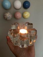 Stoof warmhouder theepot glas hartjes, Antiek en Kunst, Ophalen of Verzenden