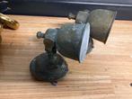3 x Bronzen / messing wandlampjes / leeslampjes, Watersport en Boten, Ophalen of Verzenden, Gebruikt, Binnenverlichting