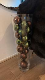 Kerstballen vaas, Ophalen of Verzenden, Zo goed als nieuw