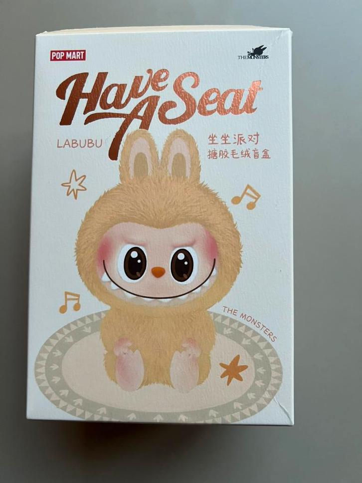 POP MART Labubu Have a Seat DADA (item nr 2), Verzamelen, Poppetjes en Figuurtjes, Nieuw, Ophalen of Verzenden