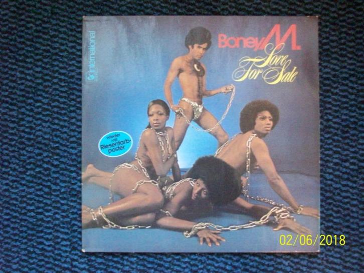lp  BONEY M. - Love For Sale 1977, Cd's en Dvd's, Vinyl | Pop, Gebruikt, 1980 tot 2000, 12 inch, Ophalen of Verzenden