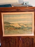 Schoolplaat Duingezicht Schoorl - Wenckebach, Antiek en Kunst, Ophalen of Verzenden, Aardrijkskunde