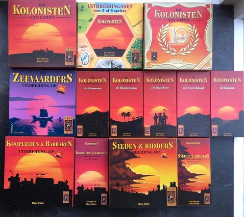 Alles van Kolonisten van Catan - mag weg, Hobby en Vrije tijd, Gezelschapsspellen | Bordspellen, Zo goed als nieuw, Ophalen of Verzenden
