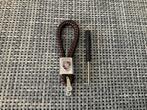 Porsche licht bruin gevlochten sleutelhanger, Verzamelen, Sleutelhangers, Ophalen of Verzenden, Nieuw, Merk