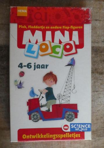 Mini loco 2 boekjes Pluk en andere Fiep-figuren vanaf 4 jaar beschikbaar voor biedingen