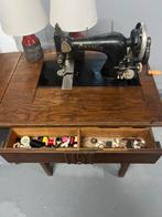 Antieke Gazelle Naaimachine met Tafel, Ophalen of Verzenden