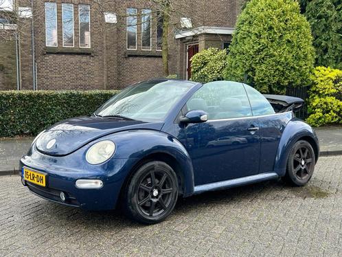 Volkswagen New Beetle Cabriolet 2.0 2003 Airco! Cruise contr, Auto's, Volkswagen, Bedrijf, Te koop, Beetle (Kever), ABS, Airbags