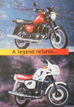 Folder MZ 251/ 301 A legend returns... 1998, Ophalen of Verzenden, Overige merken