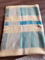 Mooie vintage wollen Aabe deken, pastelkleuren, Huis en Inrichting, Woonaccessoires | Plaids en Woondekens, Ophalen, Zo goed als nieuw